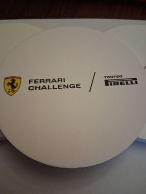 Ferrari 499P #50#51 24 Hours Le Mans 2026 Non-slip Foam Coaster 2