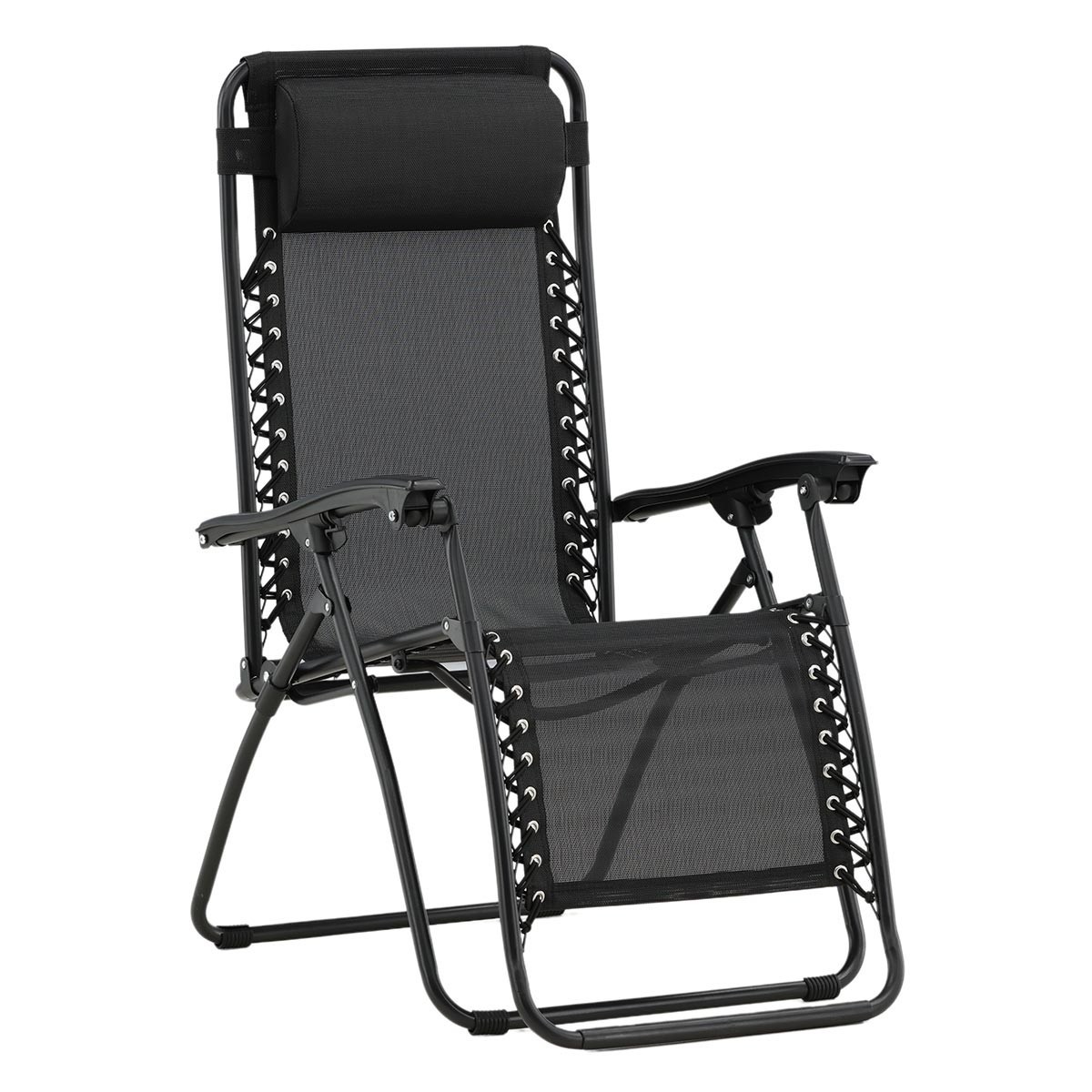 Chaise longue en métal Baden bain de soleil pour balcon urbain