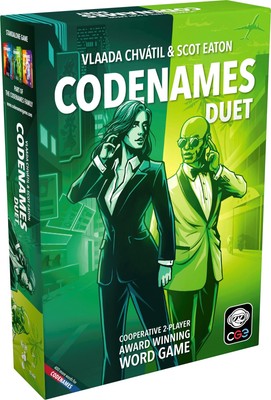 CGE Codenames: Duet Board Game (2nd Edition) The Top Secret Cooperative Word ...