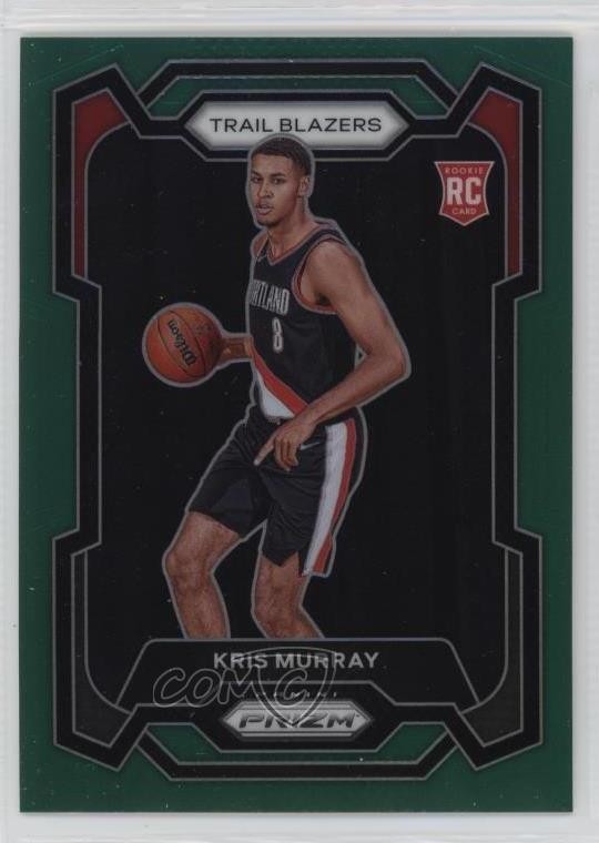 2023-24 Panini Prizm Green Prizm Kris Murray #142 17w0