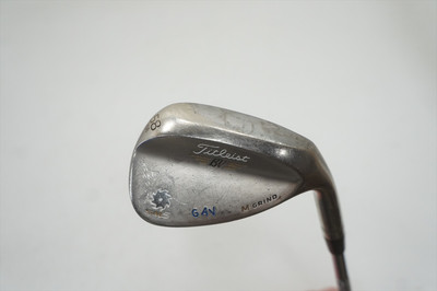 Titleist Vokey Sm5 Gold Nickel Wedge 58°-8 M-Grind Wedge Stock 1168450 Good S82