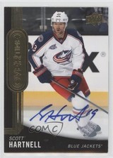 2014-15 Upper Deck Overtime Rookies Black Auto Scott Hartnell #134 Auto 01qm
