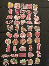 10 PCs Random 2x2  Barbie Inspired stickers Barbie Ken Teresa