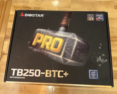 Biostar TB250-BTC Pro LGA1151 DDR4 6 GPU Mining ATX motherboard 
