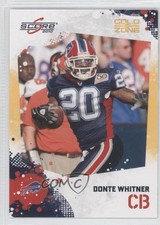 2010 Score Gold Zone 4/299 Donte Whitner #29 0l1