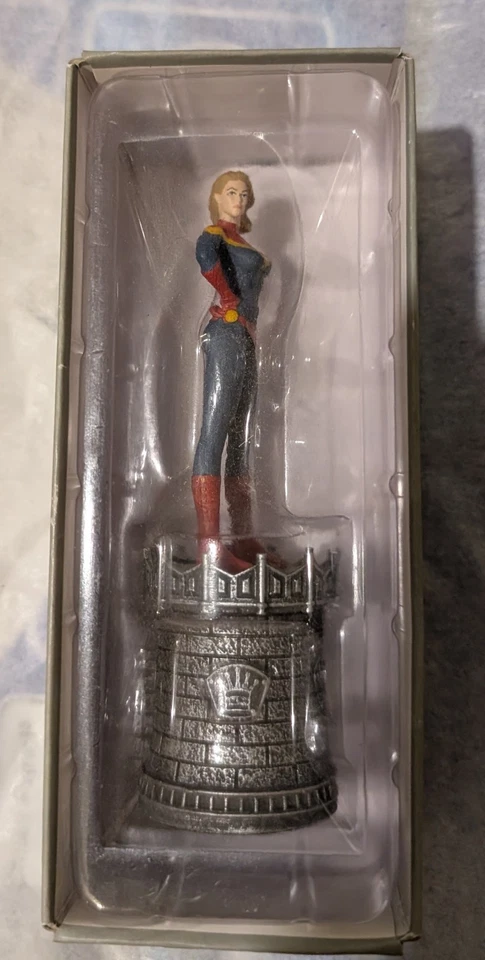 Eaglemoss Marvel Chess Figure Lot x6 Luke Cage Thor Kang Venom Auth - Image 3 of 4