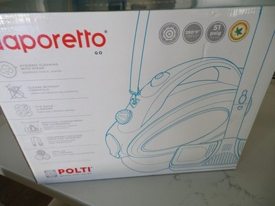 Polti PTNA0012 (ORANGE) Vaporetto Smart Steam Mop & Steam Cleaner Sanitizing NIB
