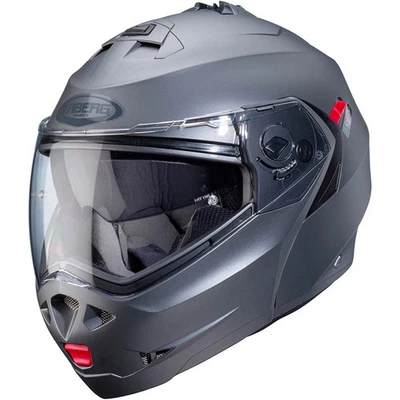 Caberg Duke X Flip Up Modular Motorcycle Motorbike Touring Helmet - Matt Gun