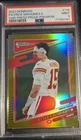 2021 Panini Donruss Patrick Mahomes II Press Proof Premium Variation PSA 9