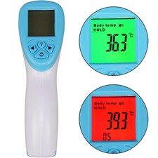 Stirnthermometer kontaktlos Digital Fieberthe...