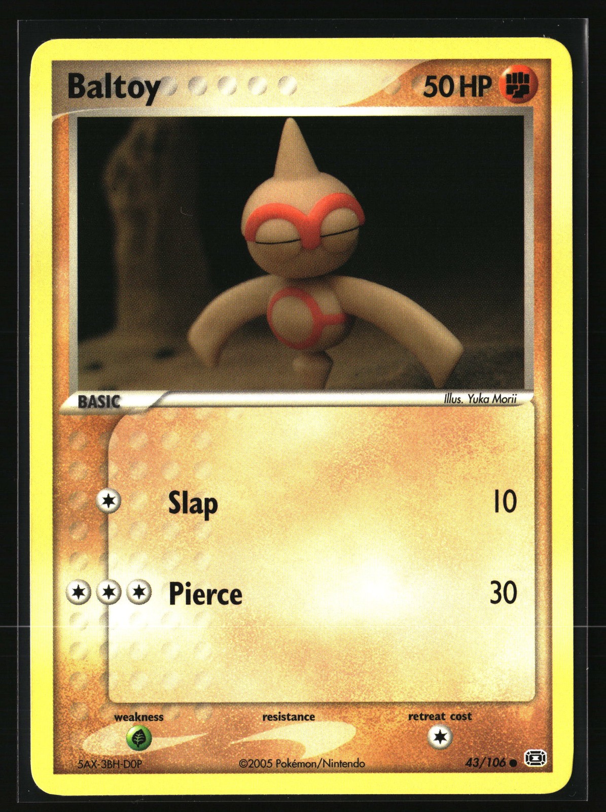 Baltoy Common Emerald 43/106 NM