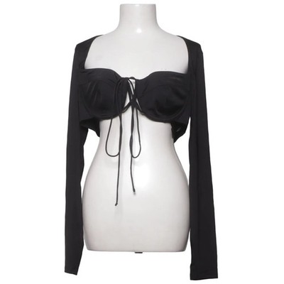 H&M Innovation Co-Exist Story, Crop Top, Größe: 48, Schwarz #hvo