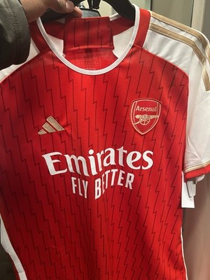 Neu mit Etikett Adidas Größe M Medium ARSENAL 23/24 HEIMTRIKOT Emirates Fly Better