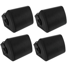 5.25 Inches 600 Watts Passive Indoor Outdoor Speakers Wired Waterproof,Wall M...