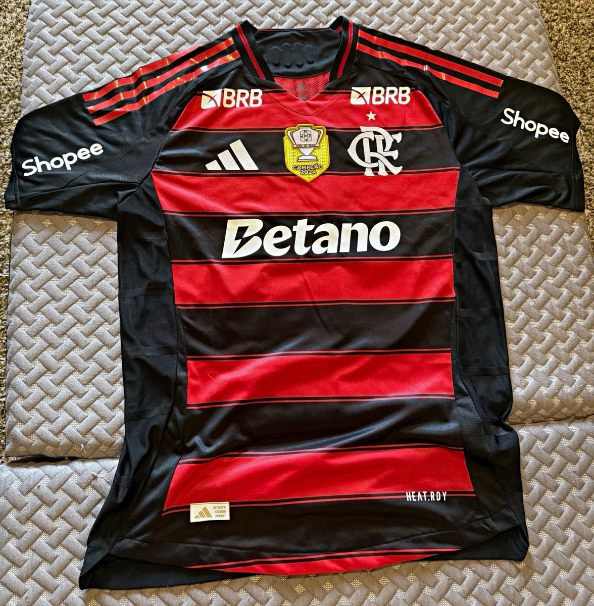 Flamengo Black International Club Soccer Fan Apparel and Souvenirs