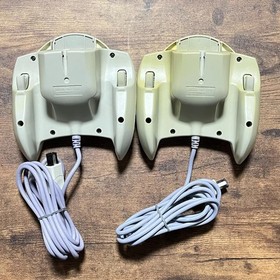 Sega Dreamcast DC HKT-3000 Console White Japanese Edition Tested W/Controllers