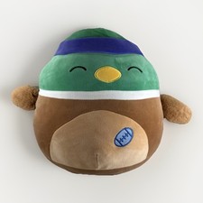 Squishmallows Avery The Mallard Duck Plush Toy 14  Stuffed Animal Pillow Gift