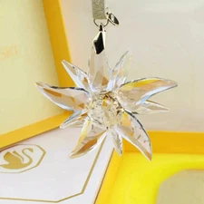 NEW SCS Swarovski 2023 Edelweiss Ornament #5651063 in Box Brand  New--