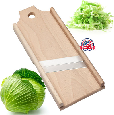 Rallador de repollo resistente para ensalada de col y chucrut (42 x 15 cm)