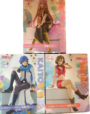 Vocaloid Set – Megurine Luka + Kaito + Meiko – 3-Piece Anime Collectible Bundle
