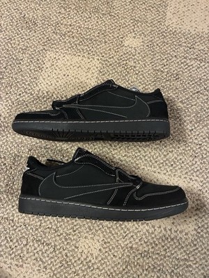 Size 11.5 - Jordan 1 Retro Low OG SP x Travis Scott Black Phantom