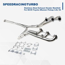 Exhaust Manifold Headers Stainless Steel For 88-95 Toyota 4runner Pickup 3.0l V6