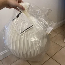 Le Klint Hand Folded White Shade Only READ