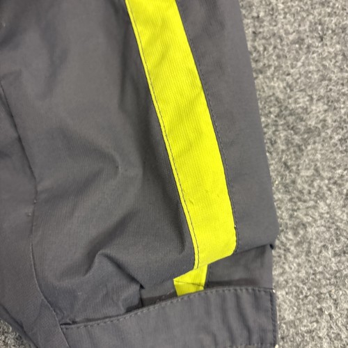 LL Bean Boys Size Medium (10-12) Hooded Windbreaker Jacket Gray Green Outdoor - Picture 12 of 12