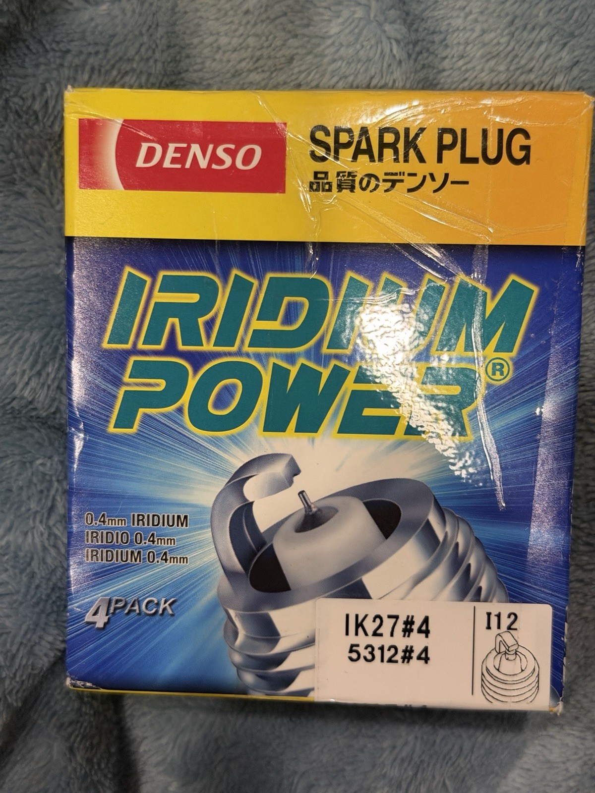 Denso 5312 Set of 4 Iridium Power Spark Plugs Gap 0.032 For Honda RVT1000R RC51