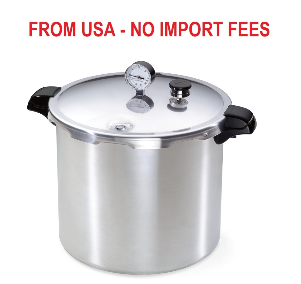 Presto 01781 Pressure Canner and Cooker, 23 qt, Silver