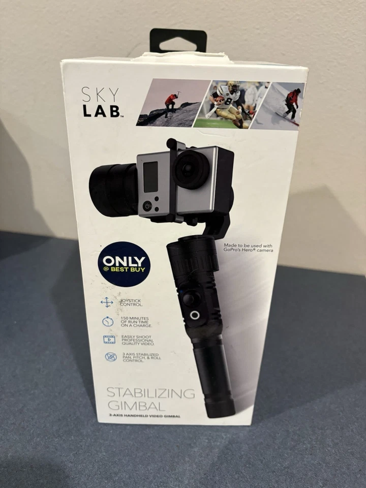 Sky Lab 3 Axis Gimball for GoPro Hero 3, 3+, 4 Silver and 4 Black - Image 3 of 4