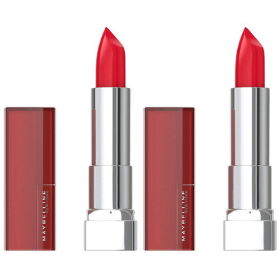 2pk Maybelline Lipstick Red Revolution Lipstick #630 SEALED