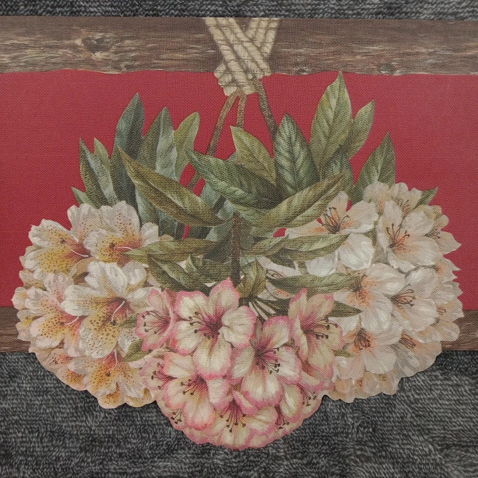 Raymond Waites Ramos Florales Papel Pintado Borde Decorativo 51672510 4 Rollos Foto 4 de 4