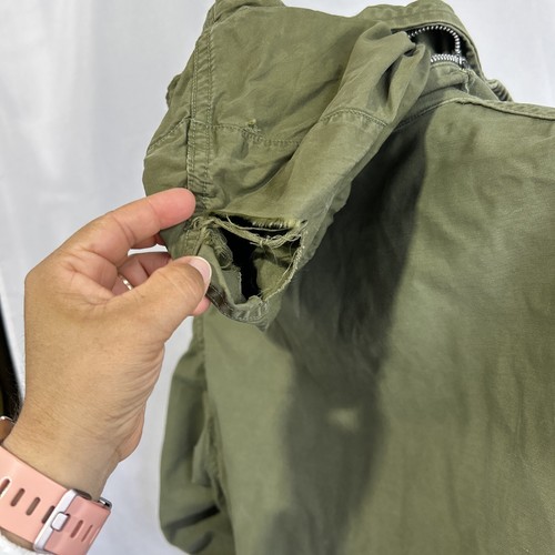 Abrigo Chaqueta de Campo Vintage M-65 Ejército de Estados Unidos OG-107 Militar Vietnam Mediano Corto? - Imagen 10 de 17