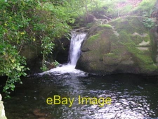 Photo 6x4 Waterfall on the Nant Gwdi Llanfrynach The stream cascades betw c2009