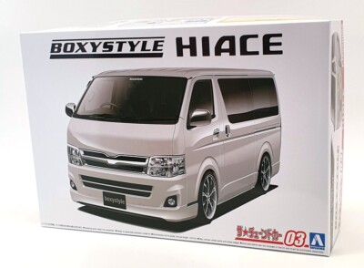 Aoshima 1/24 Scale Model Car Kit 9543000 - Toyota Hi Ace