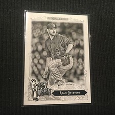 2017 TOPPS GYPSY QUEEN #24 ADAM OTTAVINO *BLACK & WHITE #43/50*  ROCKIES