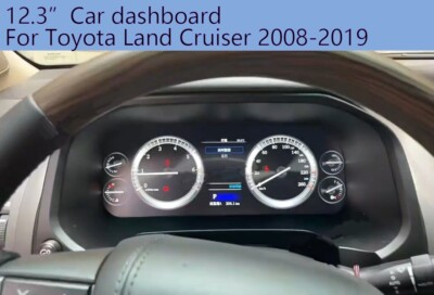 Car LCD Dashboard Instrument Speedometer For Toyota LAND CRUISER 2008-19