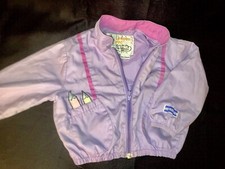 Vintage LONDON FOG CHILD'S JACKET Purple Toddler 2T