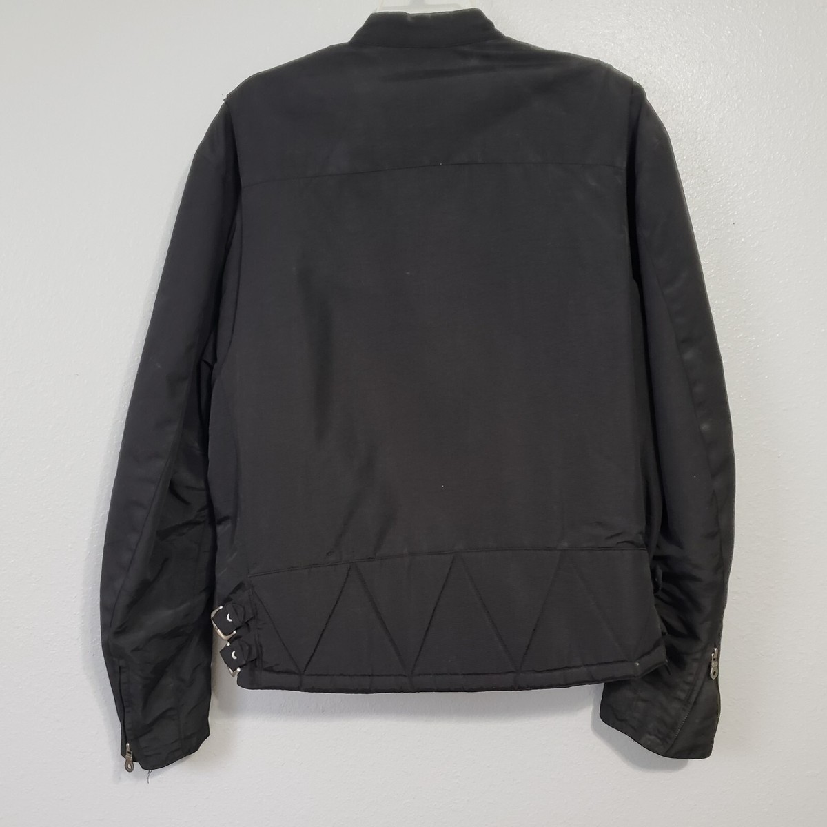 Harley-Davidson MotorClothes スタジャン L Harley-Davidson Sz L Functional Nylon Lined Riding Jacket