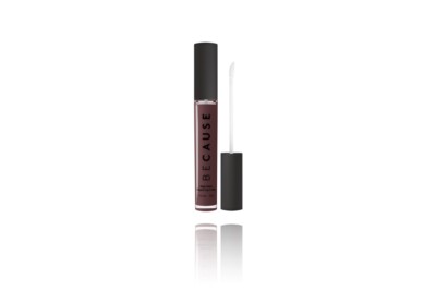 Because Cosmetics High Shine Liquid Lip Color Make Mine Merlot 0.13 oz