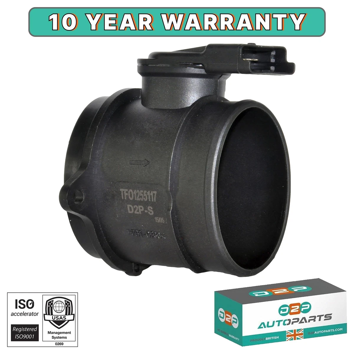 FOR BMW MINI R56 R55 COOPER D ONE D MASS AIR FLOW METER SENSOR  