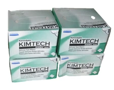 4-Pack Kimtech Wipes, Kimwipes 34155, Kim Wipes, White, 286 Pcs/ Box 1144 total