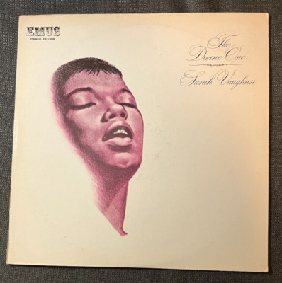 SARAH VAUGHAN - The Divine One ~ EMUS 12009 {nm} w/Harry ''SWEETS''  Edison -NICE