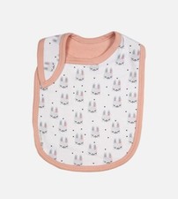 Bamboo Bib Set - Bunny Dreamy White