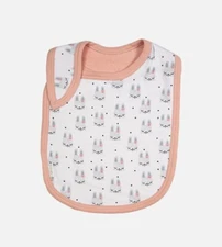 Bamboo Bib Set - Bunny Dreamy White