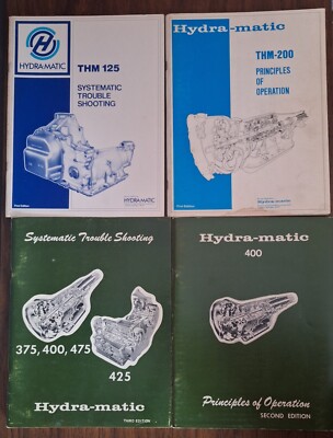 Hydra-matic THM-200, THM-400, THM-700R4 Principles of Operation- GM