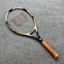 Wilson Tennis Racquet 4 1/4" US Open L2 Black White
