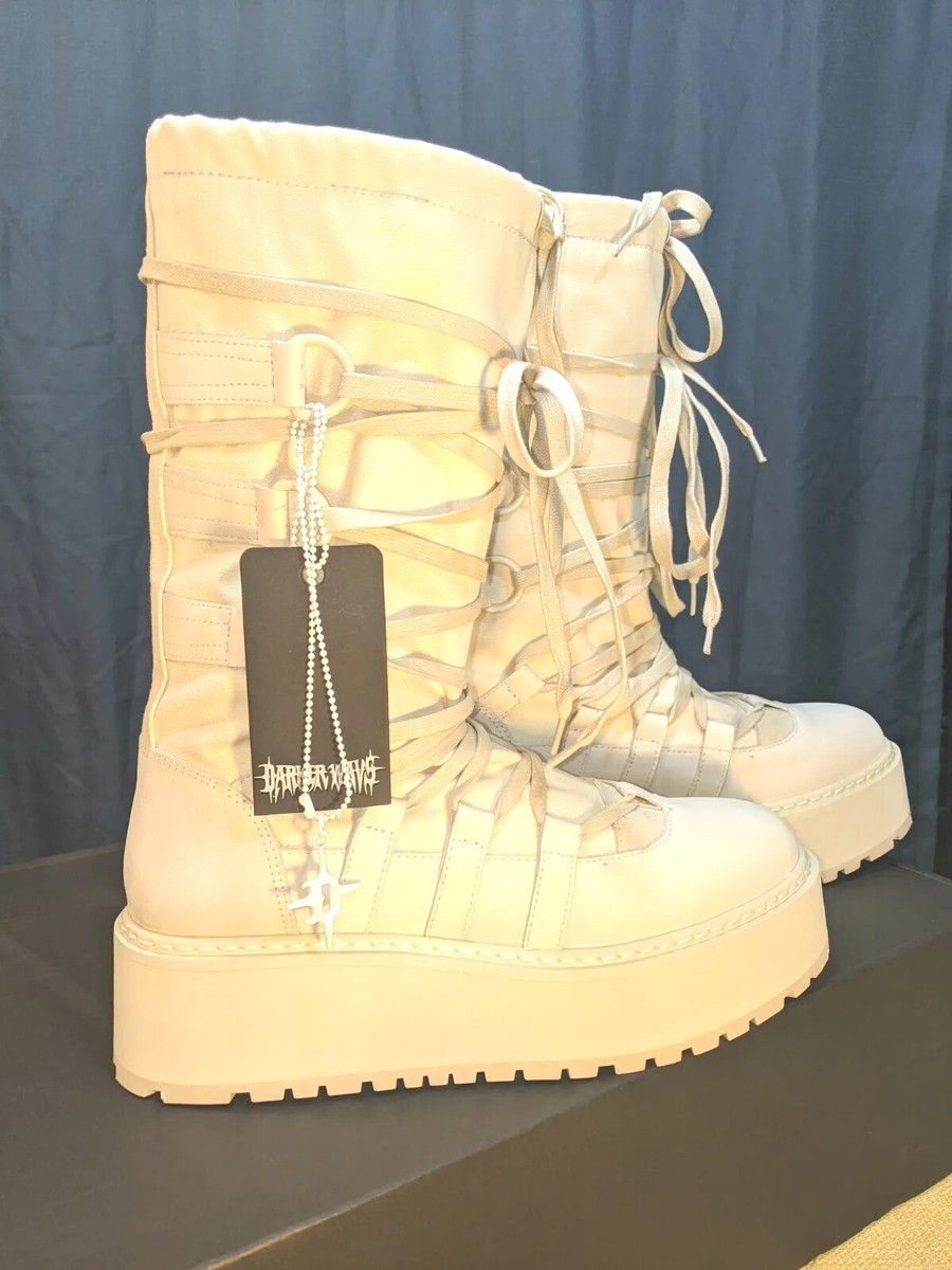 靴 used suede race up boots Orange Suede boots 424 - SchaferandweinerShops WF - Bimba y