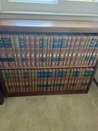 Great Books of the Western World 1952 Encyclopedia Britannica Set of 54 Volumes